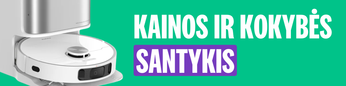 KAINOS IR KOKYBĖS SANTYKIS – Dreame L10s Ultra – galingas robotas siurblys su plovimo funkcija, dirbtinio intelekto navigacija ir automatine stotele už patrauklią kainą.