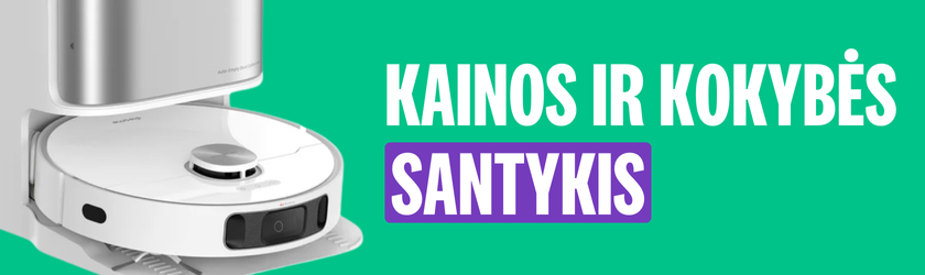 KAINOS IR KOKYBĖS SANTYKIS – Dreame L10s Ultra – galingas robotas siurblys su plovimo funkcija, dirbtinio intelekto navigacija ir automatine stotele už patrauklią kainą.