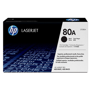 Tonerio kasetė HP 80A, Juoda CF280A