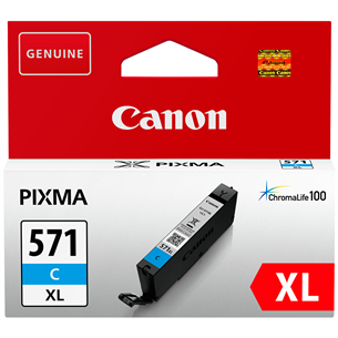 Rašalo kasetė Canon CLI-571XL, Mėlyna