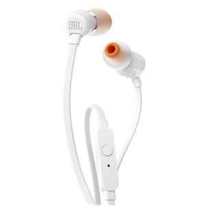 JBL Tune 110, белый - Внутриканальные наушники JBLT110WHT