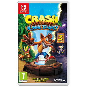 Žaidimas Nintendo Switch Crash Bandicoot N. Sane Trilogy 5030917236730