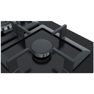 Bosch, width 59 cm, black - Built-in Gas Hob