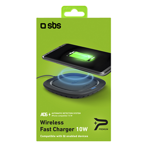 Wireless charging base SBS Qi (10 W)