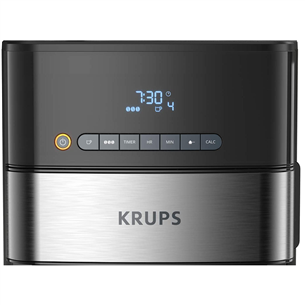 Krups Grind & Brew, water tank 1.25 L, black - Filter Coffee maker with grinder