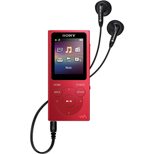 MP3 grotuvas Sony Walkman, 8 GB, Raudonas