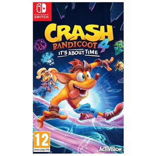 Switch game Crash Bandicoot 4: It's About Time