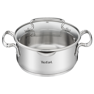 Tefal Duetto+, diameter 18 cm, 2 L, stainless steel - Stewpot G7194355