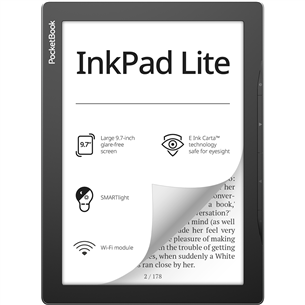 Elektroninė skaityklė PocketBook InkPad Lite, Black
