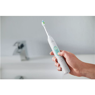 Elektrinis dantų šepetėlis Philips Sonicare ProtectiveClean 5100, baltas/žalias