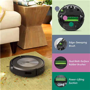 Dulkių siurblys robotas iRobot Roomba j7, Pilkas