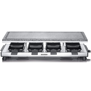 Severin, 1500 W, stainless steel - Raclette grill with natural hot cooking stone