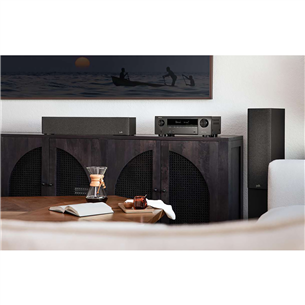 Imtuvas Denon AVR-X1700H, 7.2, 8K, HEOS, HDMI 2.1, Black