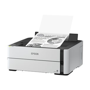 Epson EcoTank M1180 Mono, WiFi, LAN, дуплекс, белый - Струйный принтер