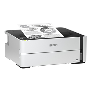 Epson EcoTank M1180 Mono, WiFi, LAN, duplex, white - Inkjet Printer