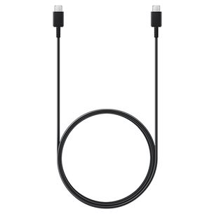 Samsung, USB-C - USB-C, 3 А, длина 1,8 м, черный - Кабель EP-DX310JBEGEU