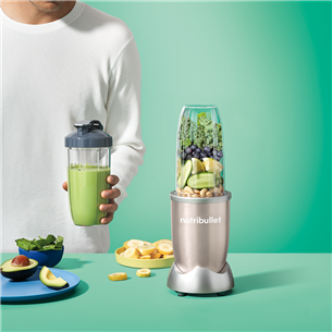 Nutribullet Pro, 900 W, 0.95 L, auksinė - Kokteilinė