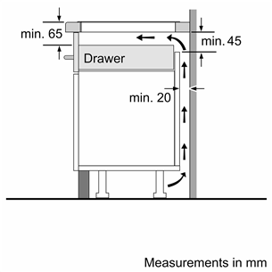 Bosch Serie 4, width 59.2 cm, frameless, black - Built-in Induction Hob