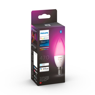 Išmanioji lemputė Philips Hue White and Color, E14, white