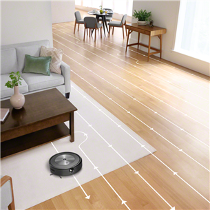 Dulkių siurblys robotas iRobot Roomba j7, Pilkas