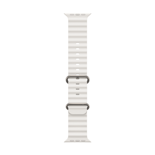 Dirželis Apple Watch 49mm, White Ocean Band MQE93ZM/A