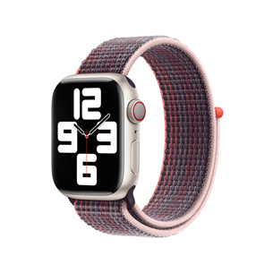 Dirželis Apple Watch 41mm, Sport Loop, elderberry