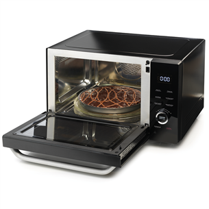 Hisense, 30 L, 1000 W, black - Microwave Oven with Grill