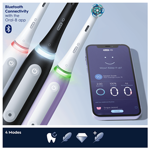 Oral-B iO4, сиреневый - Электрическая зубная щетка