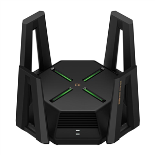 Xiaomi Mi Router AX9000, WiFi 6, black - WiFi router