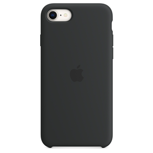 Apple iPhone 7/8/SE 2020 Silicone Case, черный - Силиконовый чехол