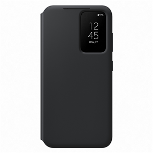 Dėklas Samsung Galaxy S23, Smart View Wallet, juodas