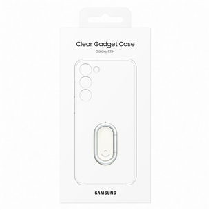 Telefono dėklas Samsung Clear Gadget Case, Galaxy S23+, transparent