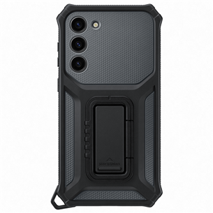 Samsung Rugged Gadget Case, Galaxy S23+, титановый - Чехол для смартфона