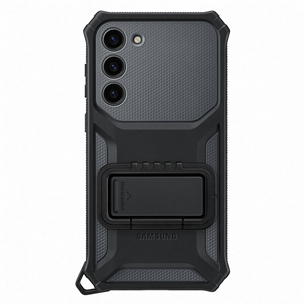 Samsung Rugged Gadget Case, Galaxy S23+, титановый - Чехол для смартфона