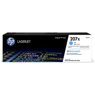 HP 207X, голубой - Тонер