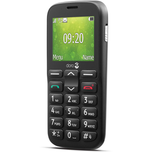 Telefonas Doro 1380, black