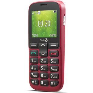 Telefonas Doro 1380, red