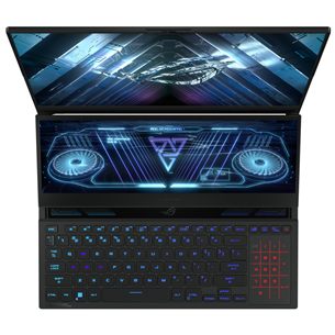 ASUS ROG Zephyrus Duo 16", WQXGA, 240 Hz, Ryzen 9, 32 GB, 2 TB, RTX 4090, ENG, dark gray - Notebook