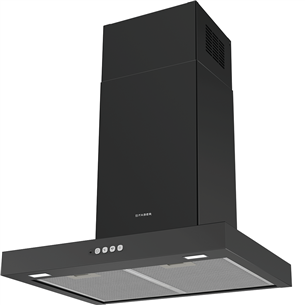 Faber STILO COMFORT BK MATT A60, 710 m³/h, black matt - Cooker hood