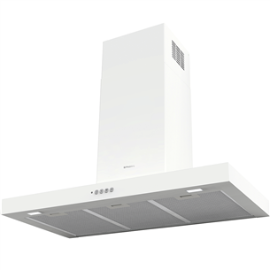 Faber STILO COMFORT WH MATT A90, 710 m³/h, white matt - Cooker hood