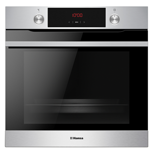 Hansa, 9 functions, 77 L, inox - Built-in oven