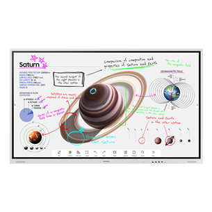 Samsung Flip Pro WM75B Interactive Display, 75'', Ultra HD, LED VA, белый/черный - LED-экран LH75WMBWLGCXEN