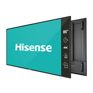 Hisense 86B4E30T, 86'', Ultra HD, DLED, 16/7, 500 nits - Display 86B4E30T