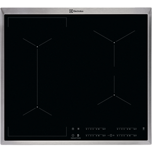 Electrolux Bridge 600 Slim-Fit, 60 cm, black - Built-in induction hob EIV6340X