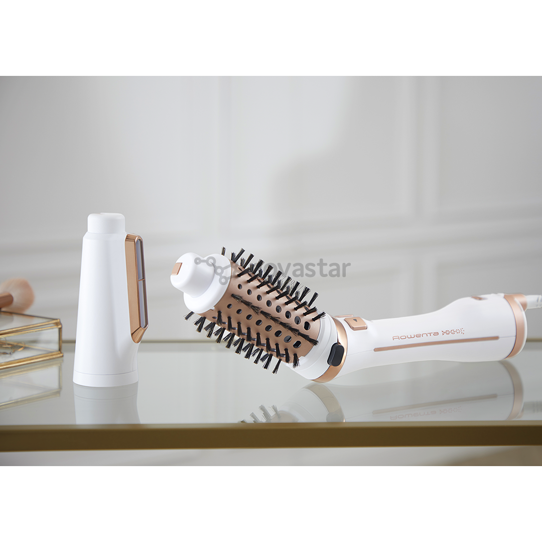 - Rowenta Brush, Rotating Hot white Care, Activ\' Ultimate Novastar Brush Air | CF9720
