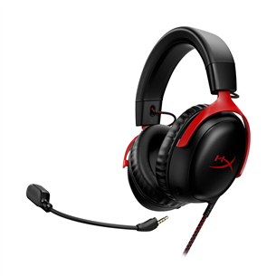 HyperX Cloud III, черный/красный - Гарнитура