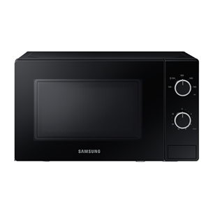 Samsung, 20 L, 1050 W, black - Microwave oven MS20A3010AL/BA