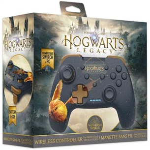 Žaidimų pultelis Freaks and Geeks Hogwarts Legacy Golden Snidget Controller, Nintendo Switch, PC, juodas