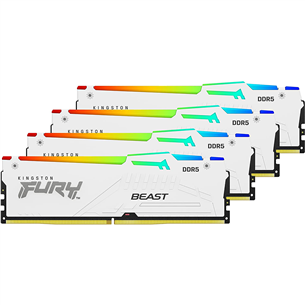 Kingston RAM Fury Beast 64GB DDR5-6000 Kit4 RGB - RAM