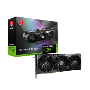 MSI NVIDIA GeForce RTX 4060 Ti, 16GB, GDDR6, 128 bit - Vaizdo plokštė 4711377122092